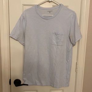 J Crew Light Blue Crewneck Tee